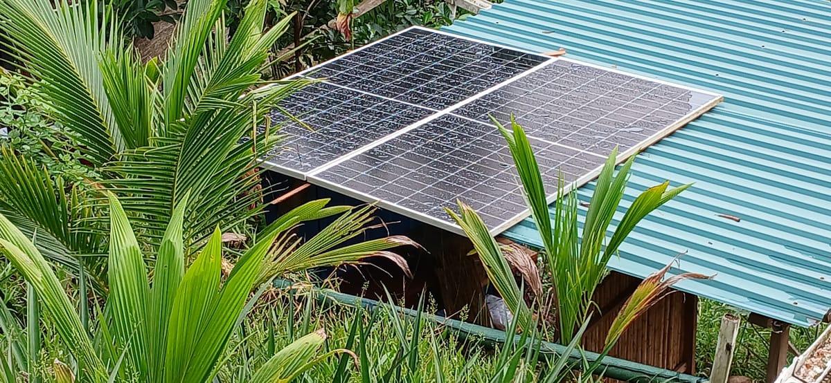 Solar power panels